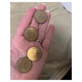 (4) Sacajawea $1 coins