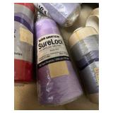 over 20 rolls SureLock thread for overlock machines - some open