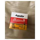 .22 super extra copper plated bullets 40 gr 250 cartridges