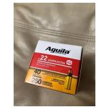 .22 super extra copper plated bullets 40 gr 250 cartridges