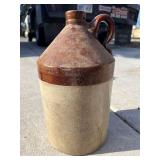 stoneware jug approx 1 gal