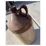 stoneware jug approx 1 gal