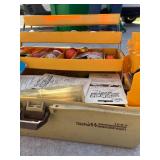 tackle box with contents
