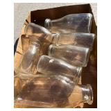 assorted milk bottles