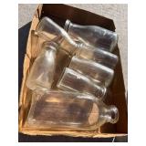assorted milk bottles