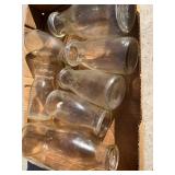 assorted milk bottles