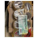8 rolls packing tape with dispenser