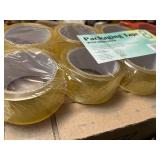 8 rolls packing tape with dispenser