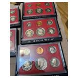 1980 US proof coin sets (5)