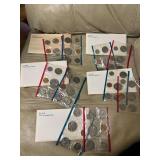 1979 uncirculated coin sets (5)