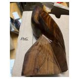 Eagle wood carving