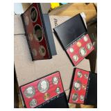 4 US proof coin sets 1978