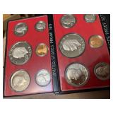 4 US proof coin sets 1978