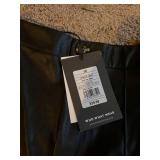 size 10 faux leather pants - women NWT
