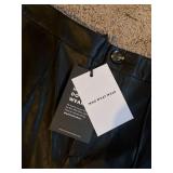 size 10 faux leather pants - women NWT