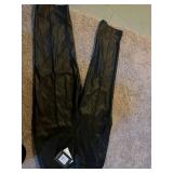 size 10 faux leather pants - women NWT