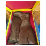 brown Kenneth Cole Reaction boots Gwen size 8 NIB