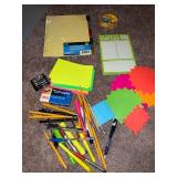 assorted office supplies - more cards; mechanical pencils, staples & more
