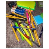 assorted office supplies - more cards; mechanical pencils, staples & more