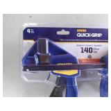 Irwin Quick-Grip 6 in. x 2.43 in. D Resin Bar Clamp 300 lb. - 4 pc. set