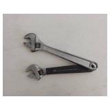 2 Adjustable Wrenches