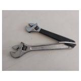 2 Adjustable Wrenches