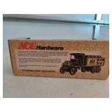 Ertl Ace Hardware 1:34 Die Cast Model 1925 Stake Truck With Barrels Bank