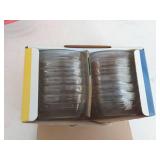 Mainstays Round Food Storage Containers with Lids, 14 Pieces and Set of 12 Glass Bowls