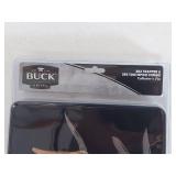 2 Buck Knives in Collectors Tin - Trapper and Toothpick Combo