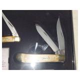2 Buck Knives in Collectors Tin - Trapper and Toothpick Combo