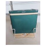 Vintage Metal Coleman Cooler