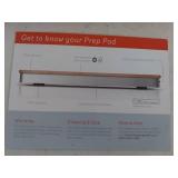 The Orange Chef Prep Pad, Silver