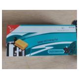 3 pack sponges and silicone strainer