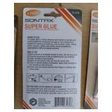 (4) Super Glue 4 Pack - 0.28 Oz. Bonds Rubber Metal Glass Plastic Ceramics Wood