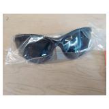 safety glasses and ear plugs