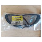 safety glasses and ear plugs