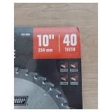 10in Saw Blade - 40 Teeth - C2 Carbide Teeth