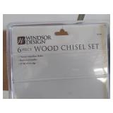 6pc. Wood Chisel Set: 1/4", 1/2", 3/4", 1", 1-1/4" & 1-1/2"