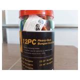 12 Pc Heavy Duty Bungee Cord Set