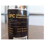 12 Pc Heavy Duty Bungee Cord Set