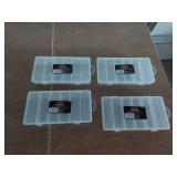 (4) Parts Organizers - 6 Compartments