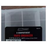 (4) Parts Organizers - 6 Compartments