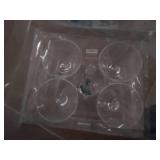 Acrylic Martini Set - Pitcher and 4 Glasses