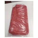 25 Pack, Red Shop Towels, Heavy Duty Mechanics Towels, Washable & Reusable