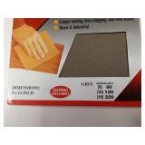 9" X 11" Sandpaper - 25 Pcs