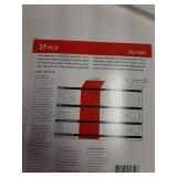 9" X 11" Sandpaper - 25 Pcs