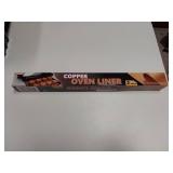 2 Pack Copper Oven Liner