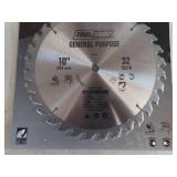 10in General Purpose Saw Blade - X2 Carbide Teeth - 32 Teeth
