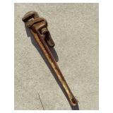 Rigid 24" pipe wrench