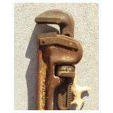 Rigid 24" pipe wrench